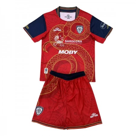 Jalkapallo Pelipaidat/Peliasut Cagliari Calcio Special Edition Lasten 2024-25